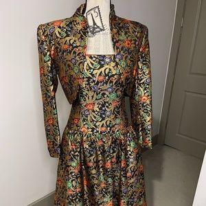 Vintage Victor Costa Evening Gown